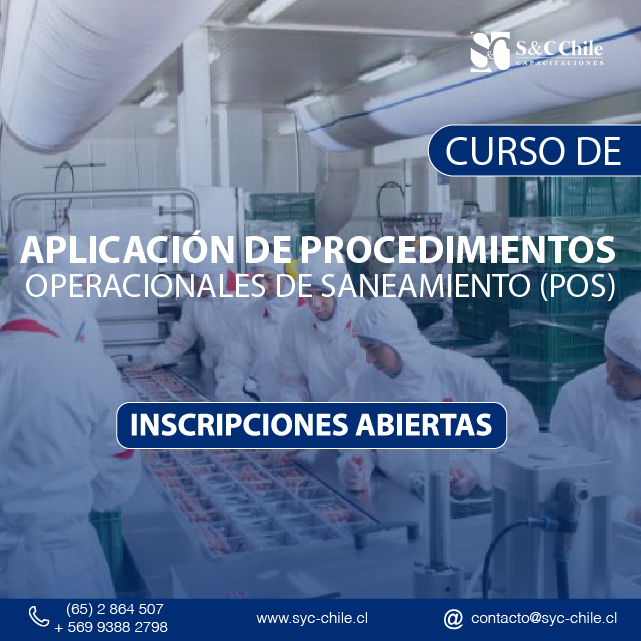 A´plicación de procedimientos operacionales de saneamiento (pos)