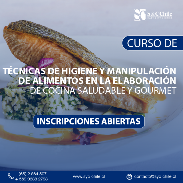 Técnicas de higiene y manipulación de alimentos en la elaboración de cocina saludable y gourmet